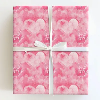 ILYSM - Gift Wrap for Christmas, Holidays Wrapping Paper, Christmas Wrapping Paper