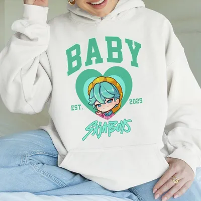 Youth Baby Saja Boys Kpop Demon Hunters Hoodie Hoodie Huntrix Merch Jinu Saja Abby Mystery Romance