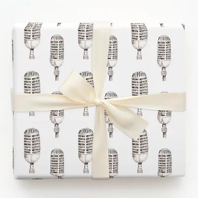 Soundcheck Ready - Gift Wrap for Christmas, Holidays Wrapping Paper, Christmas Wrapping Paper