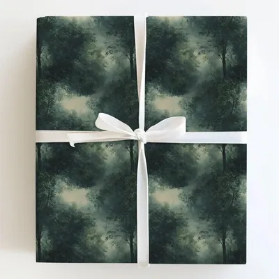 Stormy Mood - Gift Wrap for Christmas, Holidays Wrapping Paper, Christmas Wrapping Paper