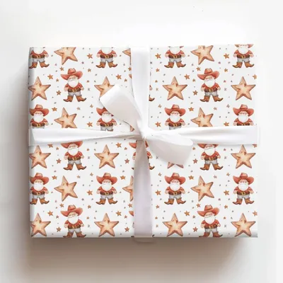 Howdy Holiday - Gift Wrap for Christmas, Holidays Wrapping Paper, Christmas Wrapping Paper