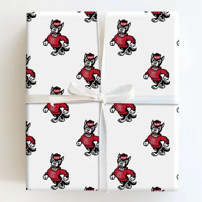 NC State Howle - Gift Wrap for Christmas, Holidays Wrapping Paper, Christmas Wrapping Paper