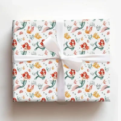 Fintastic Flair - Gift Wrap for Christmas, Holidays Wrapping Paper, Christmas Wrapping Paper