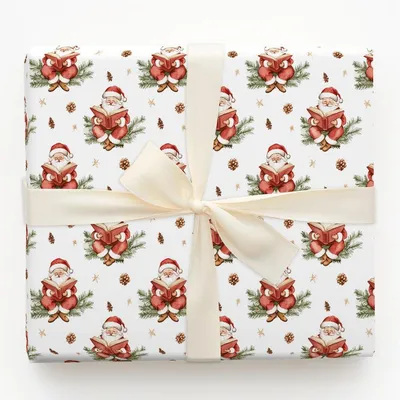 Twas the Night Before Christmas - Gift Wrap for Christmas, Holidays Wrapping Paper, Christmas Wrapping Paper
