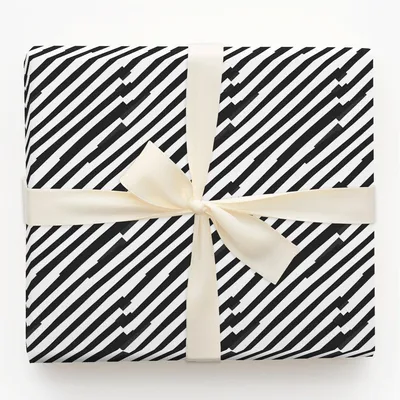 On the Line - Gift Wrap for Christmas, Holidays Wrapping Paper, Christmas Wrapping Paper