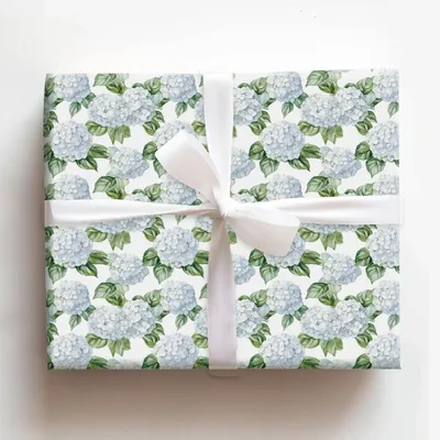 Simple Florals - Gift Wrap for Christmas, Holidays Wrapping Paper, Christmas Wrapping Paper