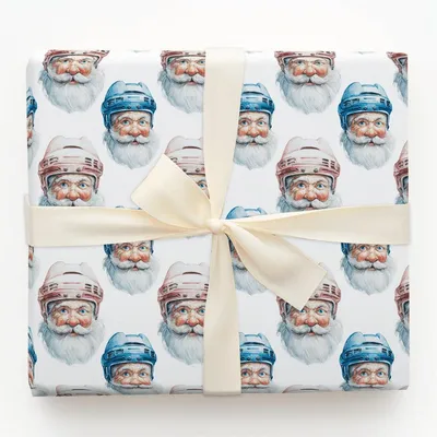 Saint Nick Shift - Gift Wrap for Christmas, Holidays Wrapping Paper, Christmas Wrapping Paper