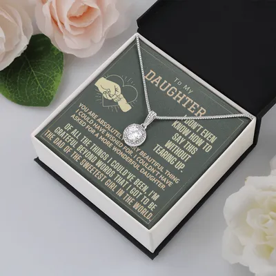Gift For Daughter From Dad, Daughter Father Necklace, Daughter Gift From Dad, To My Daughter, Daughters Birthday, Unique, Grown Up Daughter - Dad To Daughter Necklace Jewelry Gift Love Dad To Daughter Necklace - Daughter Graduation Gift