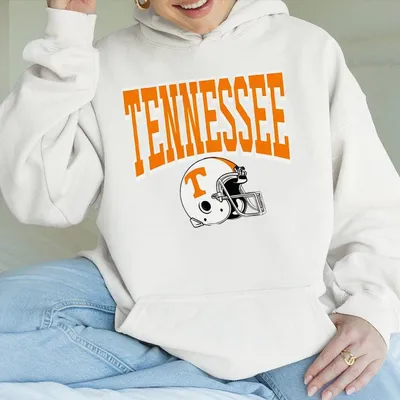 Tennesee Inspired Hoodie Retro College Football Hoodie Orange White Game Day Hoodie Unisex Fan Hoodie