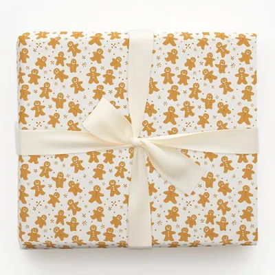 Gingerbread Delight - Gift Wrap for Christmas, Holidays Wrapping Paper, Christmas Wrapping Paper