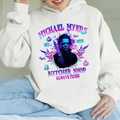 Halloween Bundle Killer Friends Hoodie Halloween Hoodie Halloween Characters Hoodie Horror Movies Hoodie Scary Movies Neon