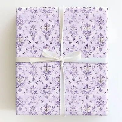 Purple Marker - Gift Wrap for Christmas, Holidays Wrapping Paper, Christmas Wrapping Paper