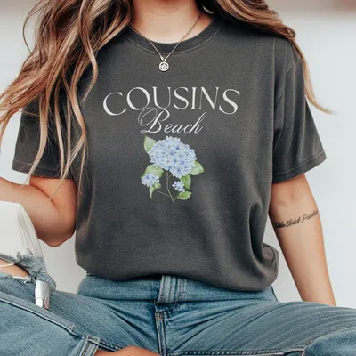 Cousins Beach T-Shirt Or Gift For Her