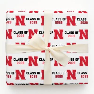 Nebraska Class of 2029 - Gift Wrap for Christmas, Holidays Wrapping Paper, Christmas Wrapping Paper