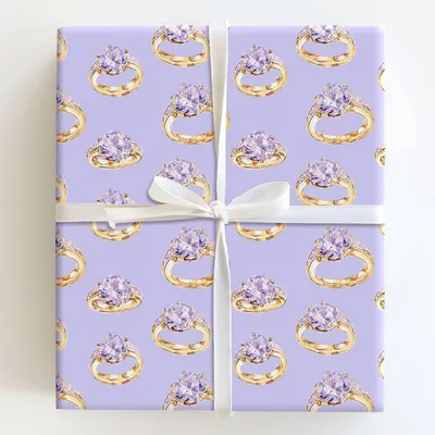 Raven Ring - Gift Wrap for Christmas, Holidays Wrapping Paper, Christmas Wrapping Paper