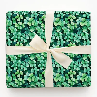 Clover Arch - Gift Wrap for Christmas, Holidays Wrapping Paper, Christmas Wrapping Paper