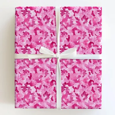 Cotton Candy Combat - Gift Wrap for Christmas, Holidays Wrapping Paper, Christmas Wrapping Paper