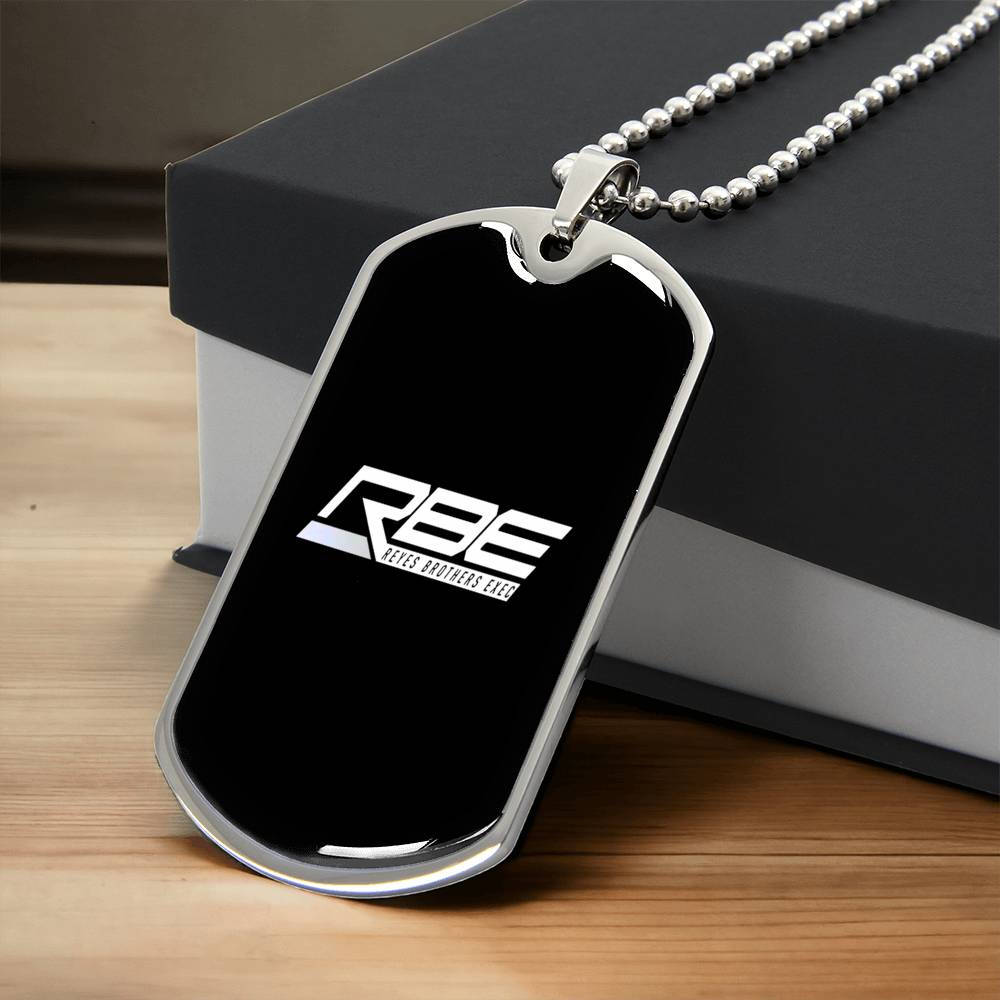 Reyes Brothers Exec - Army Tag Necklace, Dog Tag