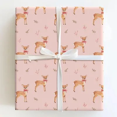 Vintage Velvet Vixen - Gift Wrap for Christmas, Holidays Wrapping Paper, Christmas Wrapping Paper