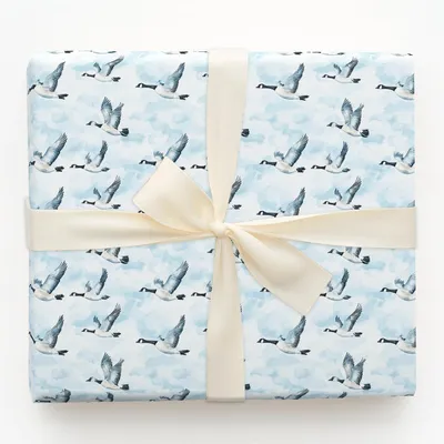 Over Vancouver - Gift Wrap for Christmas, Holidays Wrapping Paper, Christmas Wrapping Paper