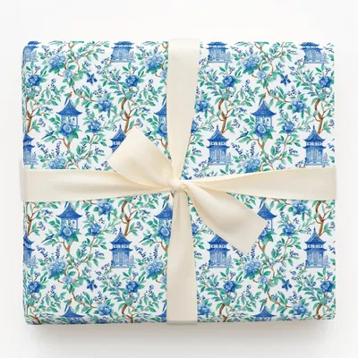 Birdcage - Gift Wrap for Christmas, Holidays Wrapping Paper, Christmas Wrapping Paper