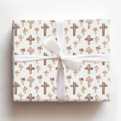 Sweetest Gift - Gift Wrap for Christmas, Holidays Wrapping Paper, Christmas Wrapping Paper