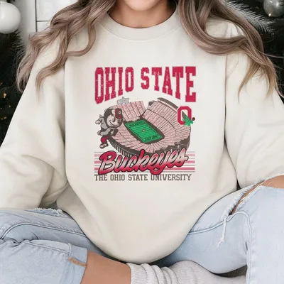 Ohio State Buckeyes Football Stadium Vintage Sweatshirt Ohio State Buckeyes Sweatshirt Ohio State Stadium Sweatshirt The Ohio State