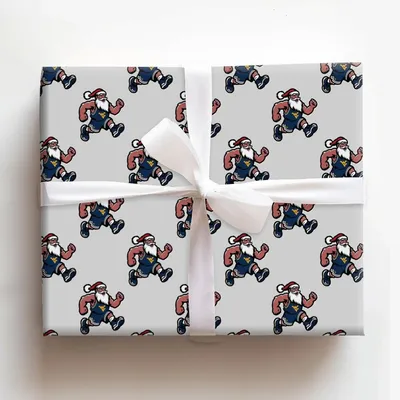 Mountaineer Mistletoe Madness - Gift Wrap for Christmas, Holidays Wrapping Paper, Christmas Wrapping Paper