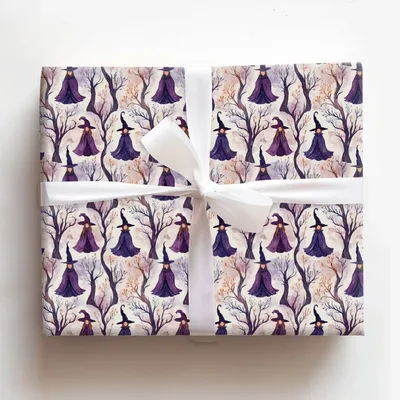 Spellbound - Gift Wrap for Christmas, Holidays Wrapping Paper, Christmas Wrapping Paper