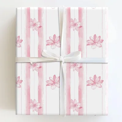 Petal Paste - Gift Wrap for Christmas, Holidays Wrapping Paper, Christmas Wrapping Paper