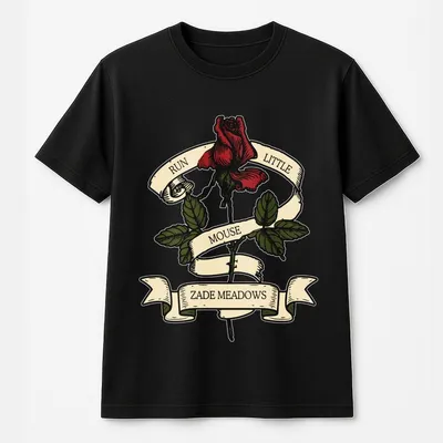 Zade Meadows Haunting Adeline T-Shirt, Run Little Mouse Women'S, Zade Meadows , Book Lovers T-Shirt, Gift Bookish