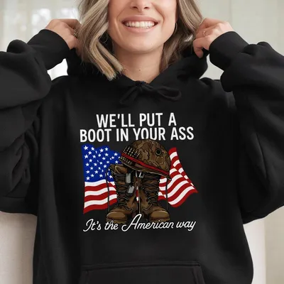 Toby Keiith Its The American Way Hoodie, Courtesy Of The Red, White And Blue In 4th Of July Hoodie, Country Music