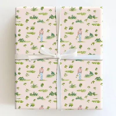 Swinging in Style - Gift Wrap for Christmas, Holidays Wrapping Paper, Christmas Wrapping Paper