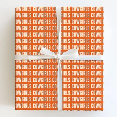 Sassy Cowgirl - Gift Wrap for Christmas, Holidays Wrapping Paper, Christmas Wrapping Paper