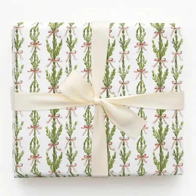 Bow Realness - Gift Wrap for Christmas, Holidays Wrapping Paper, Christmas Wrapping Paper