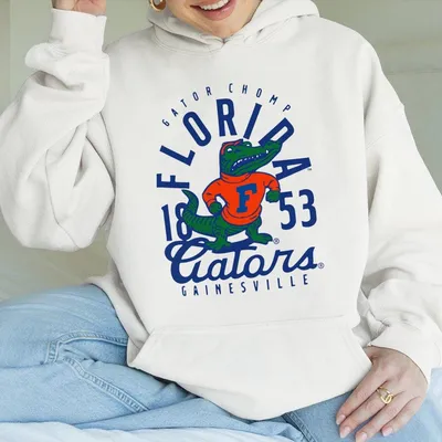 University Of Florida Gators Hoodie Artwork Gator Chomp Gainesville Fl Est 1853