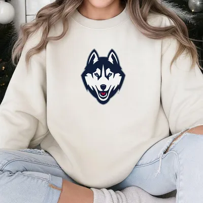 University Of Connecticut Official Cozy Unisex College Sweatshirt