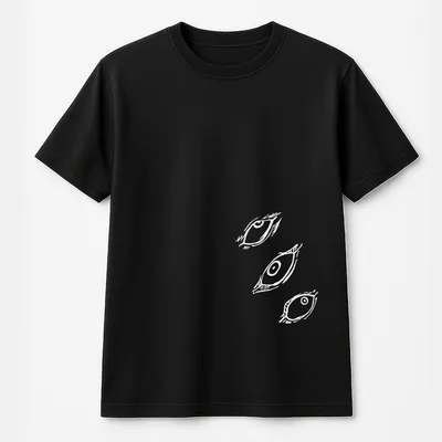 Gojo Jjk Acid T-Shirt The Honored One Vintage Black Anime ,Cool Streetwear Top For Boys,Inspired By Jujutsu Kaisen