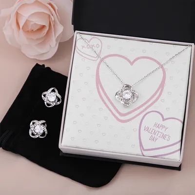Necklace and Matching Earrings for your Favorite Valentine