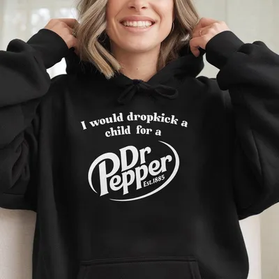 Unisex Dr.Pepper Graphic Hoodie,Casual For Men And Women,Perfect For Daily Wear And Street Style Fashion