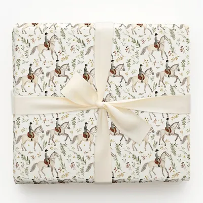 Prancing Perfection - Gift Wrap for Christmas, Holidays Wrapping Paper, Christmas Wrapping Paper