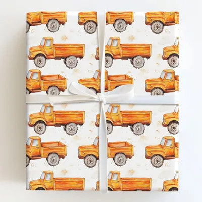 Rolling in Style - Gift Wrap for Christmas, Holidays Wrapping Paper, Christmas Wrapping Paper