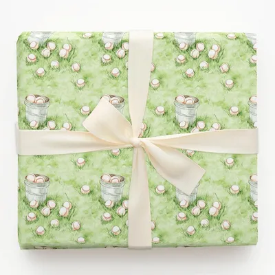 Switch Hitter - Gift Wrap for Christmas, Holidays Wrapping Paper, Christmas Wrapping Paper