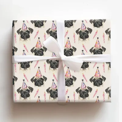 Birthday Fawn - Gift Wrap for Christmas, Holidays Wrapping Paper, Christmas Wrapping Paper