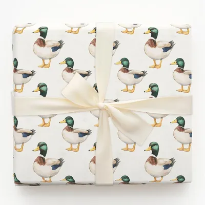 Marshland Majesty - Gift Wrap for Christmas, Holidays Wrapping Paper, Christmas Wrapping Paper