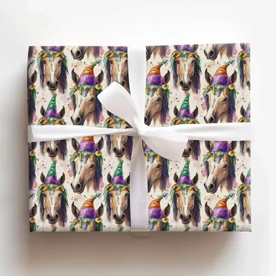 Gallop on the Bayou - Gift Wrap for Christmas, Holidays Wrapping Paper, Christmas Wrapping Paper
