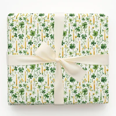 Golden Birthday Treasures - Gift Wrap for Christmas, Holidays Wrapping Paper, Christmas Wrapping Paper