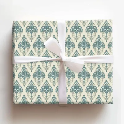 Ornate Soulmates - Gift Wrap for Christmas, Holidays Wrapping Paper, Christmas Wrapping Paper