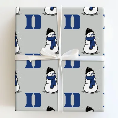 Duke Snowman - Gift Wrap for Christmas, Holidays Wrapping Paper, Christmas Wrapping Paper