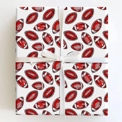 Extra Point - Gift Wrap for Christmas, Holidays Wrapping Paper, Christmas Wrapping Paper